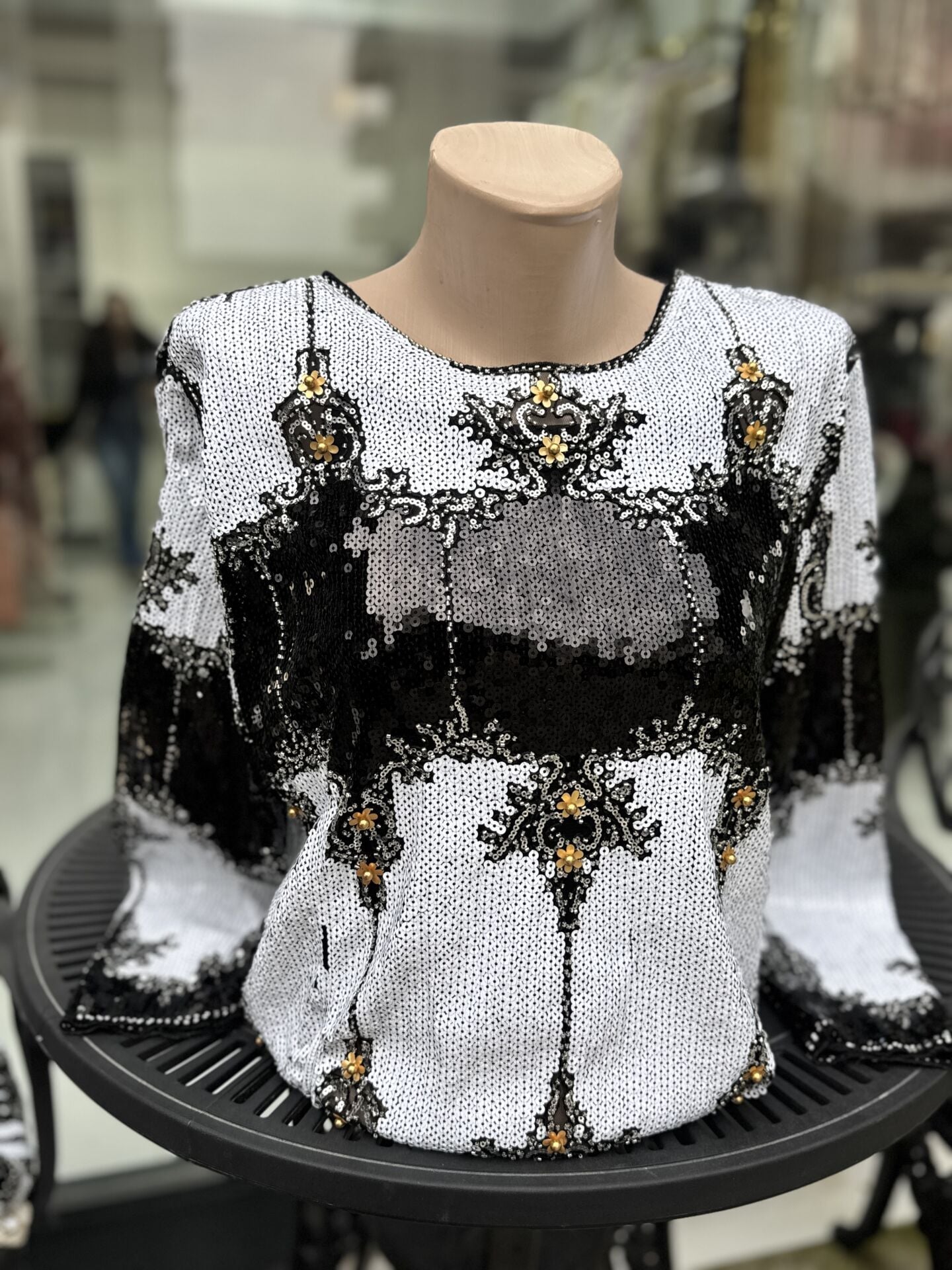 Şehrazat Butik Gül Tasarım Bluz