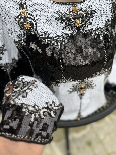 Şehrazat Butik Gül Tasarım Bluz