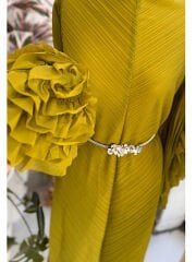 Şehrazat Butik Tasarım Kolu Güllü İthal Elbise