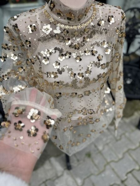 Şehrazat Butik Zambak Tasarım Bluz