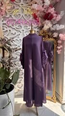 ŞEHRAZAT BUTİK TASARIM GÜLLÜ İTHAL ELBİSE (KEMER DAHİL DEĞİLDİR)