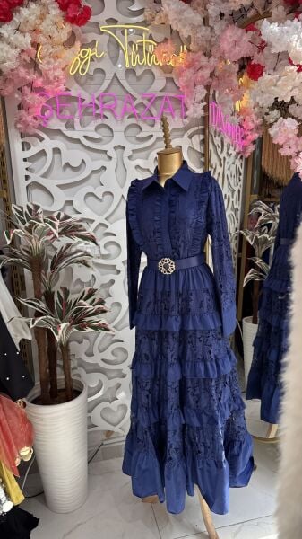 Şehrazat Butik Elizza Tasarım Elbise Battal Standart