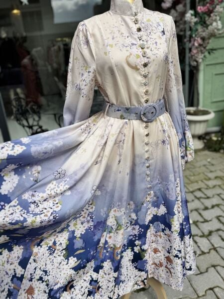 Şehrazat Butik Papatya Tasarım Elbise