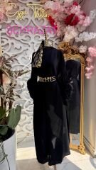 Şehrazat Butik Tasarım Kolu Güllü Elbise (KEMER DAHİL DEĞİLDİR)