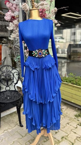 Şehrazat Butik Leyla Elbise(KEMER DAHİL DEĞİLDİR)
