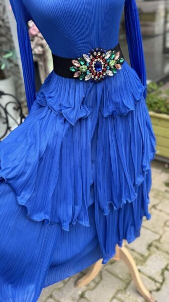 Şehrazat Butik Leyla Elbise(KEMER DAHİL DEĞİLDİR)