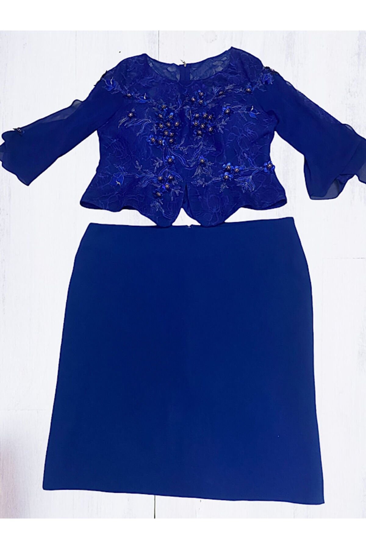 Şehrazat Butik Büyük Beden Abiye İkili Takım