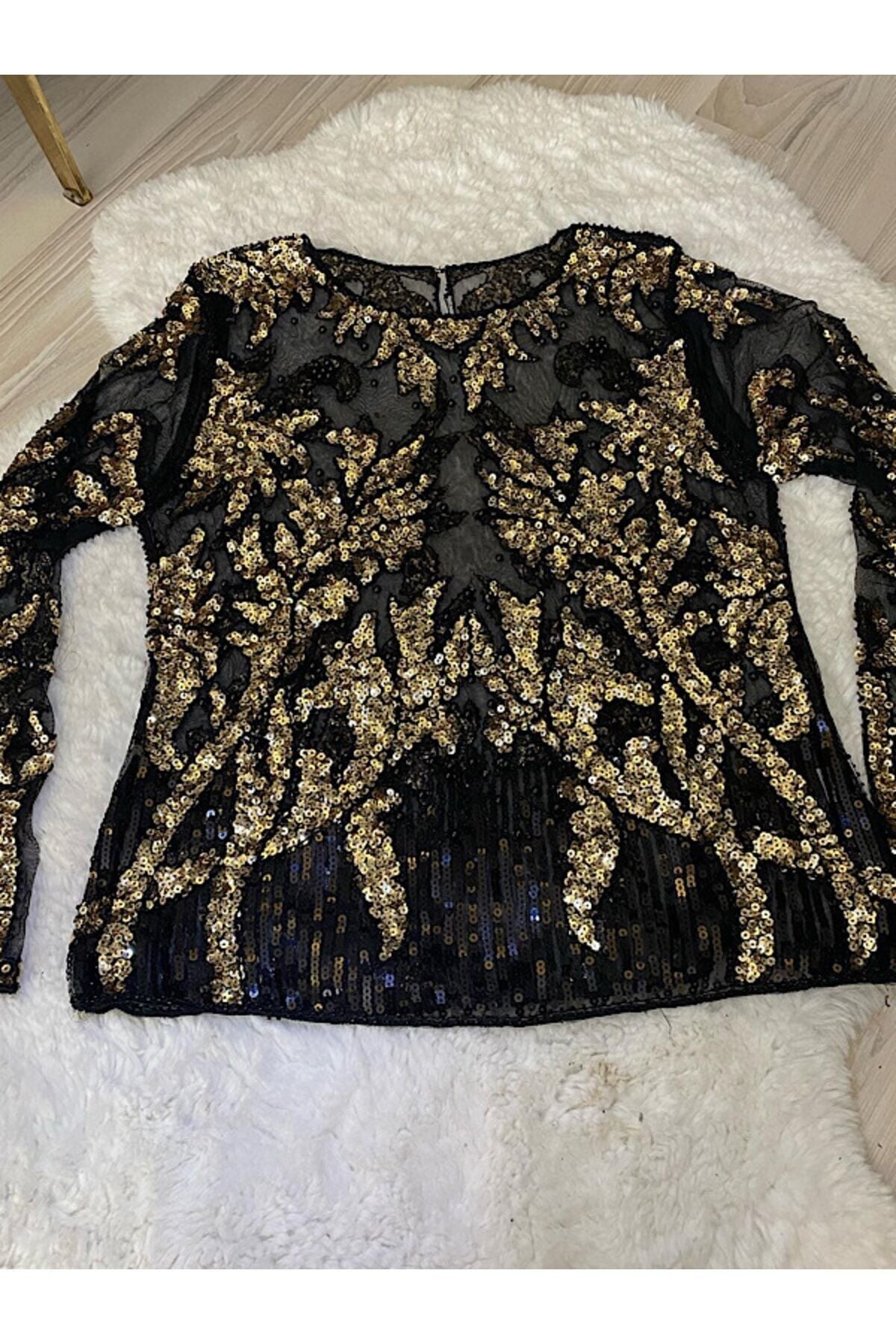 Şehrazat Butik Tasarim Ithal Pullu Bluz