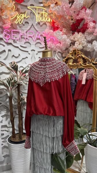 Şehrazat Tasarım Ithal Pullu Gömlek