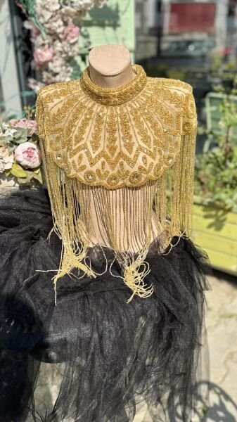 Şehrazat Butik El İşlemesi Pelerin