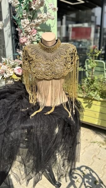 Şehrazat Butik El İşlemesi Pelerin