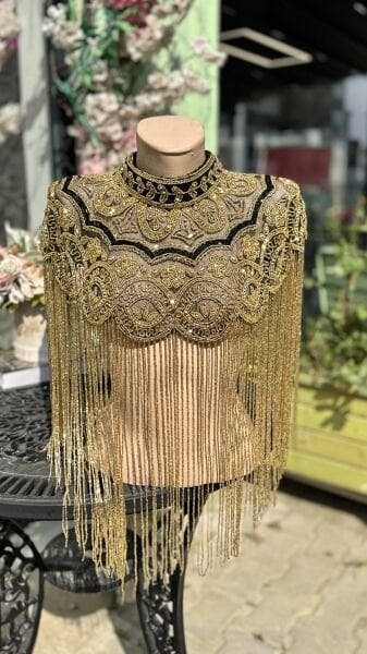 Şehrazat Butik El İşlemesi Pelerin