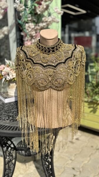 Şehrazat Butik El İşlemesi Pelerin