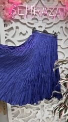 Şehrazat Butik İthal Tasarım Kırışık Etek