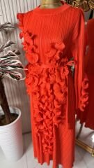 Şehrazat Butik Tasarım  Fırfırlı elbise