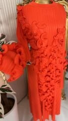 Şehrazat Butik Tasarım  Fırfırlı elbise