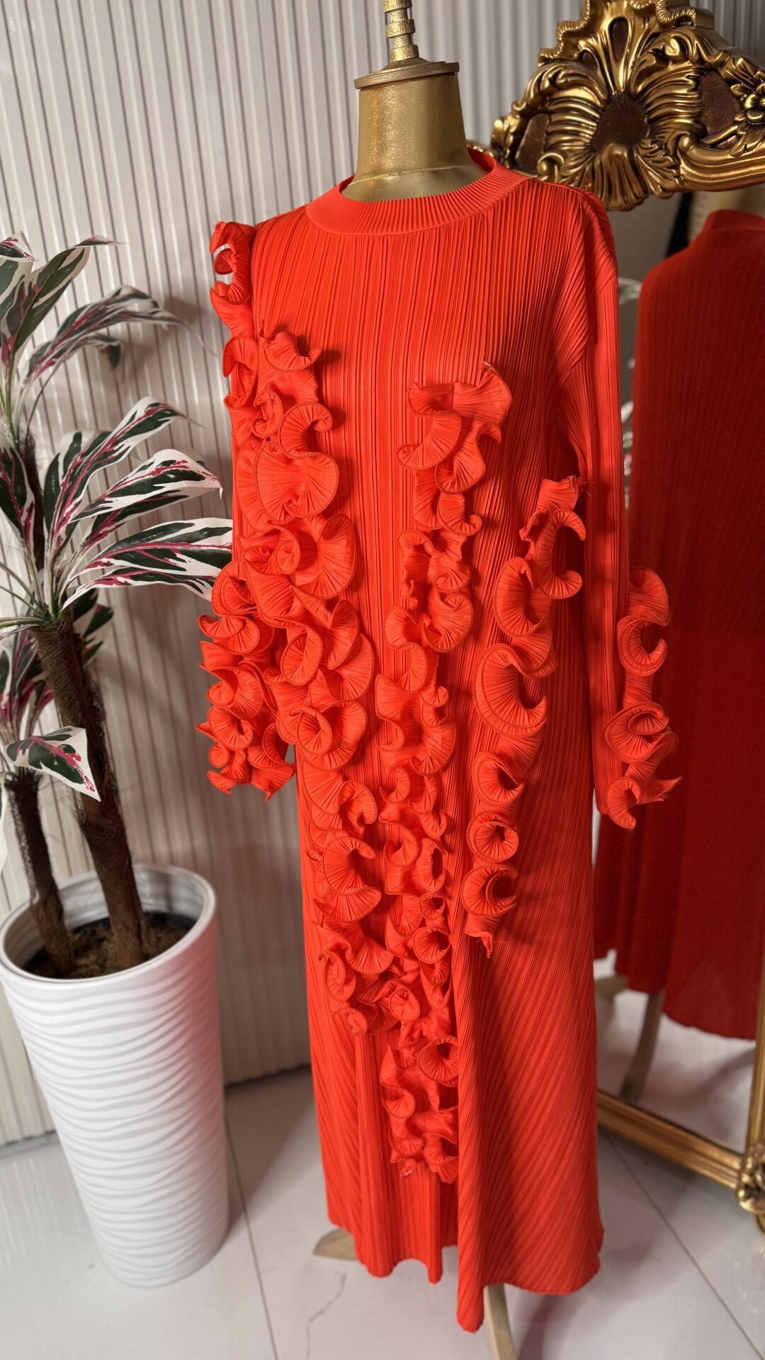 Şehrazat Butik Tasarım  Fırfırlı elbise