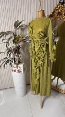 Şehrazat Butik Tasarım Fırfırlı Elbise