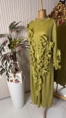 Şehrazat Butik Tasarım Fırfırlı Elbise