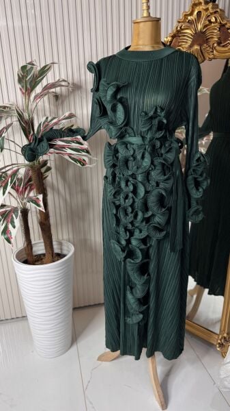 Şehrazat Butik Tasarım Fırfırlı Elbise