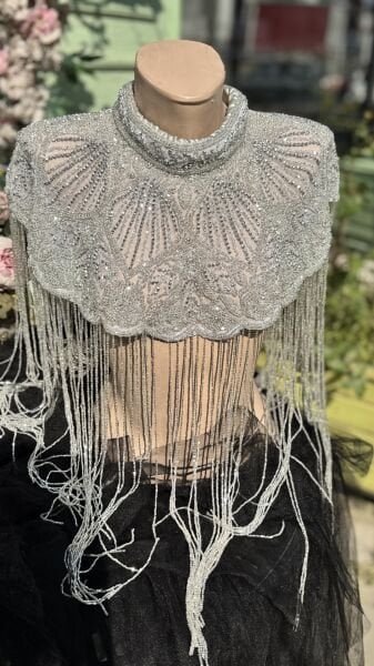 Şehrazat Butik El İşlemesi Pelerin