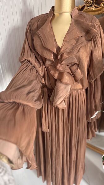 Şehrazat Butik Volanlı Tasarım Mira Elbise