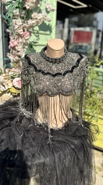 Şehrazat Butik El İşlemesi Pelerin