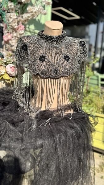 Şehrazat Butik El İşlemesi Pelerin