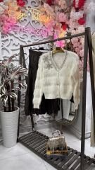 Şehrazat Butik Angora Ceket