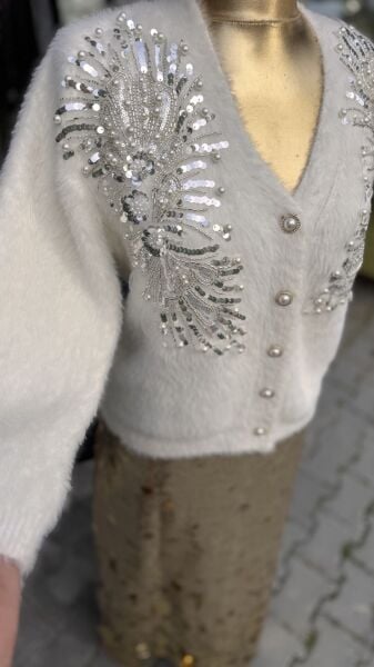 Şehrazat Butik Angora Ceket