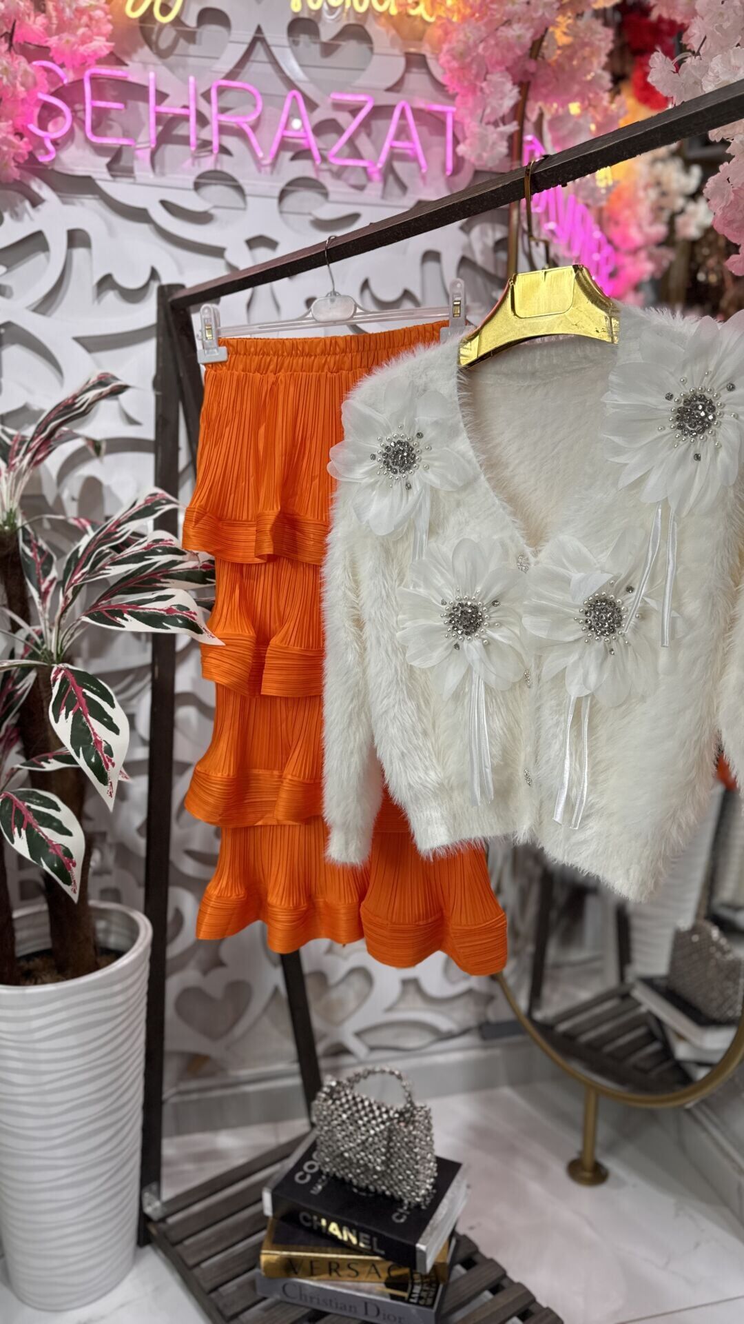 Şehrazat Butik Angora Ceket