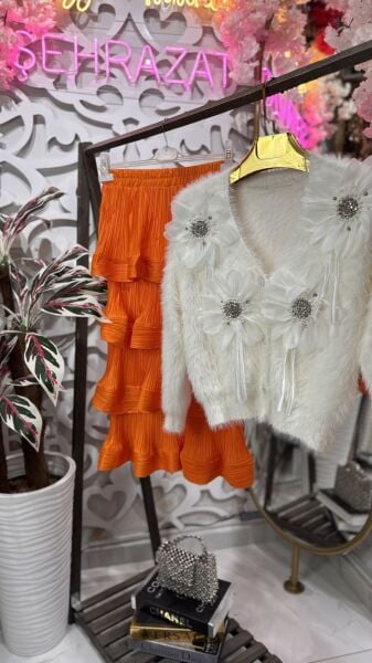 Şehrazat Butik Angora Ceket