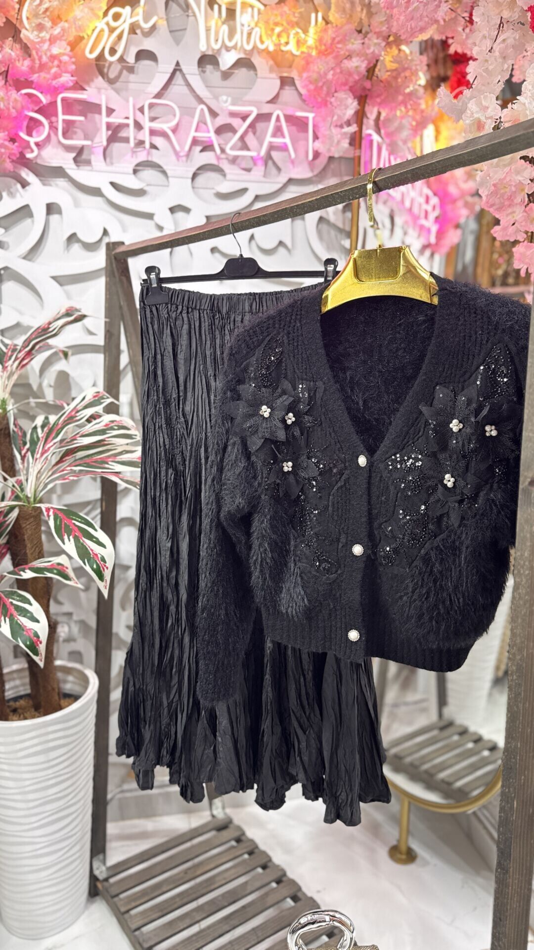 Şehrazat Butik Angora Ceket