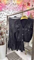 Şehrazat Butik Angora Ceket