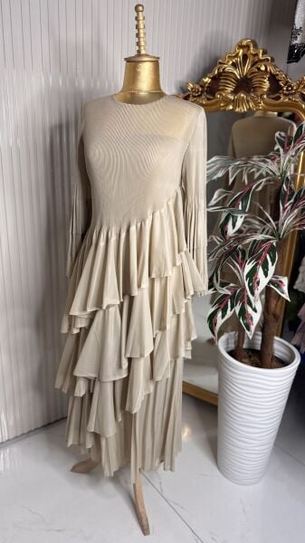 Şehrazat Butik Elara Elbise (KEMER DAHİL DEĞİLDİR)