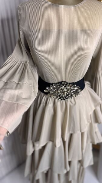 Şehrazat Butik Elara Elbise (KEMER DAHİL DEĞİLDİR)