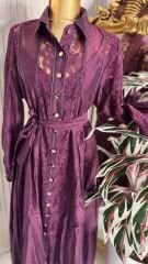 ŞEHRAZAT TASARIM LİNDA DANTEL ELBİSE