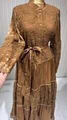 Şehrazat Butik Elys Elbise (SİYAH KEMER DAHİL DEĞİLDİR)