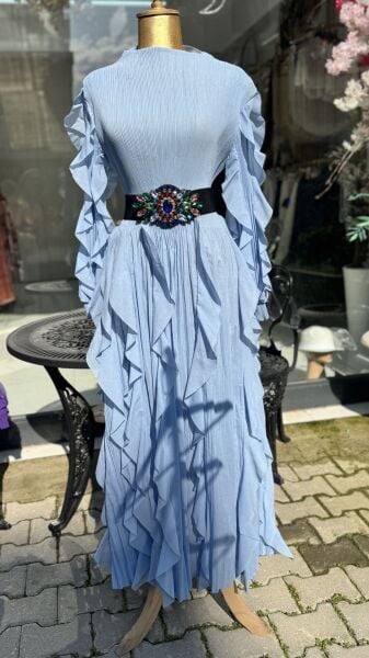 Şehrazat Butik Opera Elbise (KEMER DAHİL DEĞİLDİR) Standart