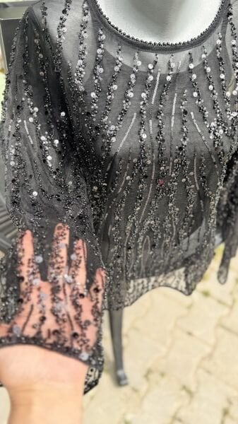 Şehrazat Tasarım Zerafet Boncuk Bluz