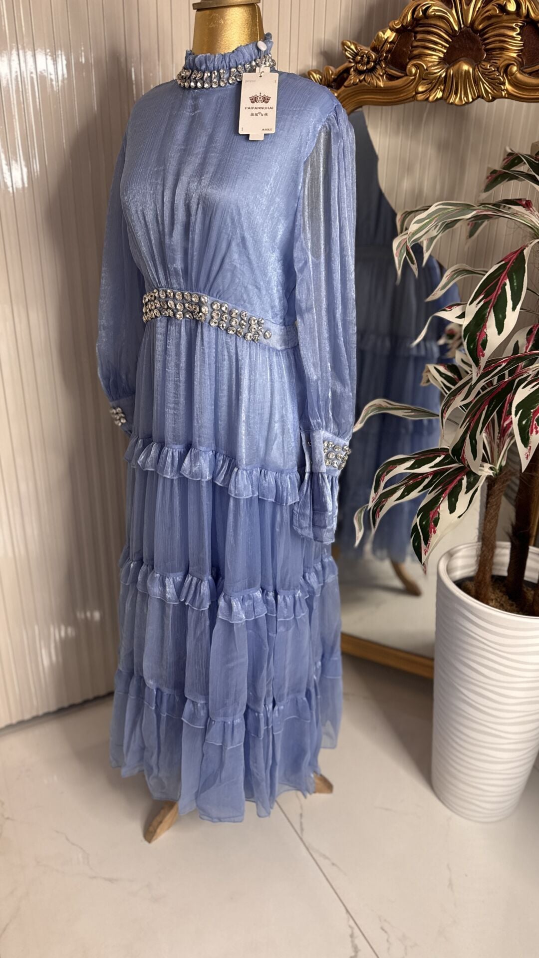 Şehrazat Butik Karanfil Elbise Standart