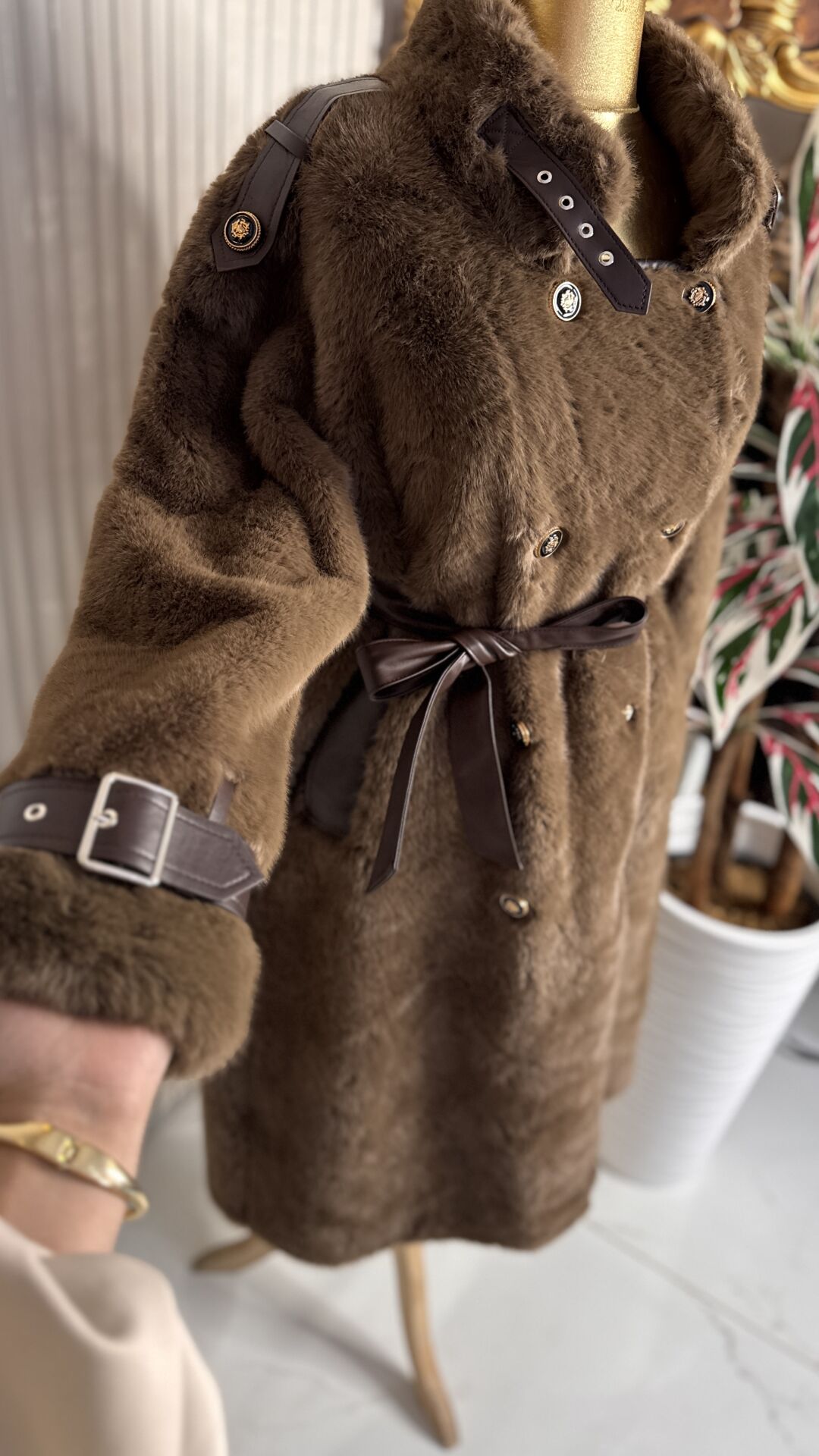 Şehrazat Butik Elizora Kürk Kaban