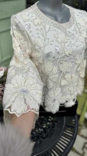 Şehrazat Flower Tasarım Bluz