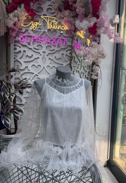 Şehrazat Pearl Chic Tasarım Bluz Gömlek