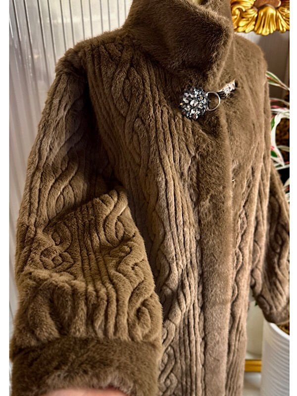 Şehrazat Tasarım Örgü Desen Kürk