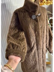 Şehrazat Tasarım Örgü Desen Kürk