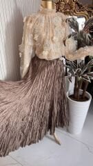 ŞEHRAZAT Butik 3 Boyutlu Fransız Bluz