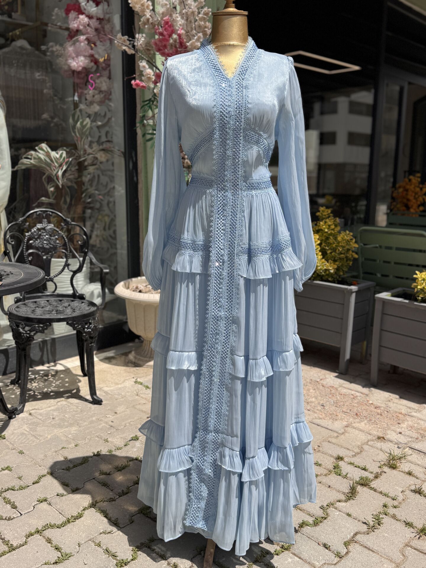 Şehrazat Butik Tasarım Olive Elbise