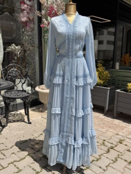 Şehrazat Butik Tasarım Olive Elbise