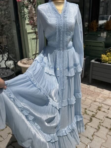 Şehrazat Butik Tasarım Olive Elbise
